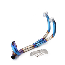 carbon fiber stainless steel motorcycle exhaust pipe